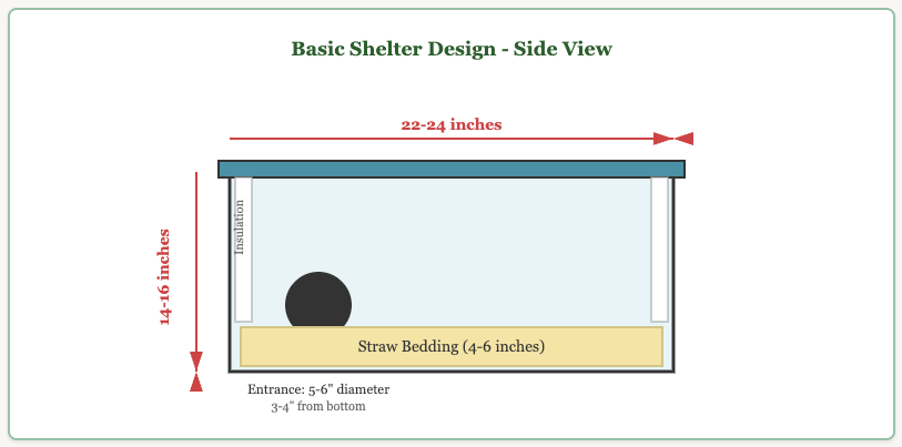 Basic Shelter Design - Side View